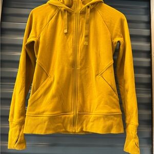 Yellow Athleta Women's zip up